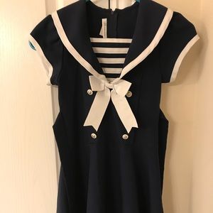 Navy Blue Dress